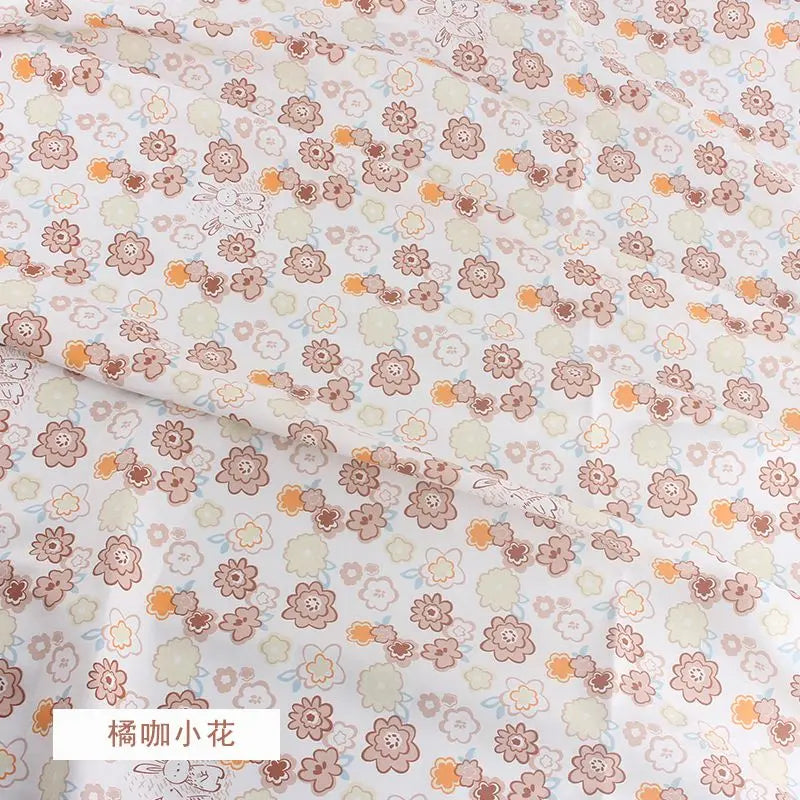 Pure Cotton AB Face Fabric – Cartoon Printed for Baby & Children's Clothing, Bedding & Quilting
