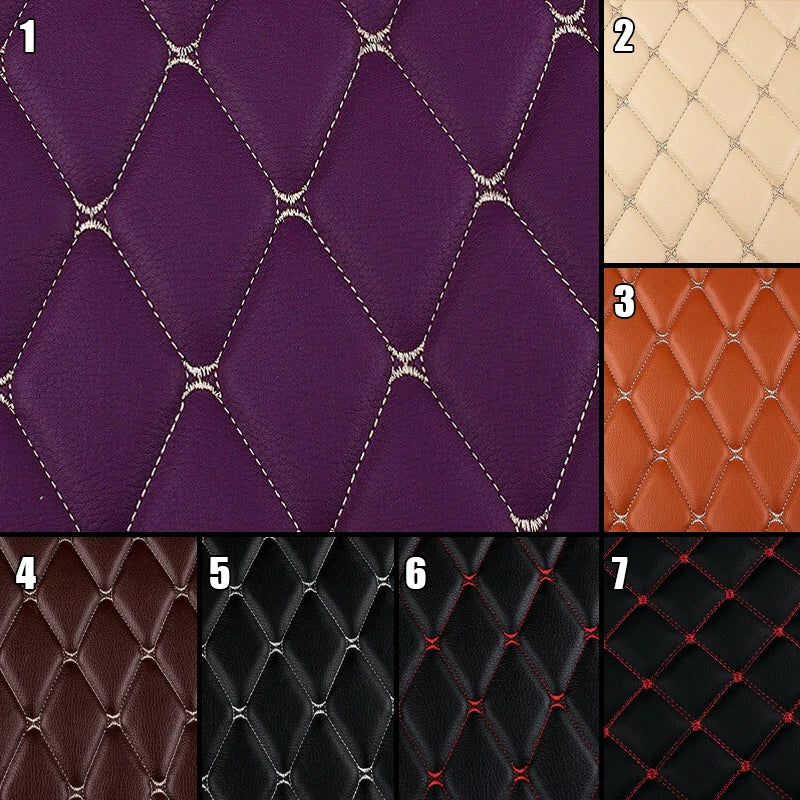 Foam Quilted Faux Leather Fabric – Waterproof & Wear-Resistant | 100×158 cm per Piece