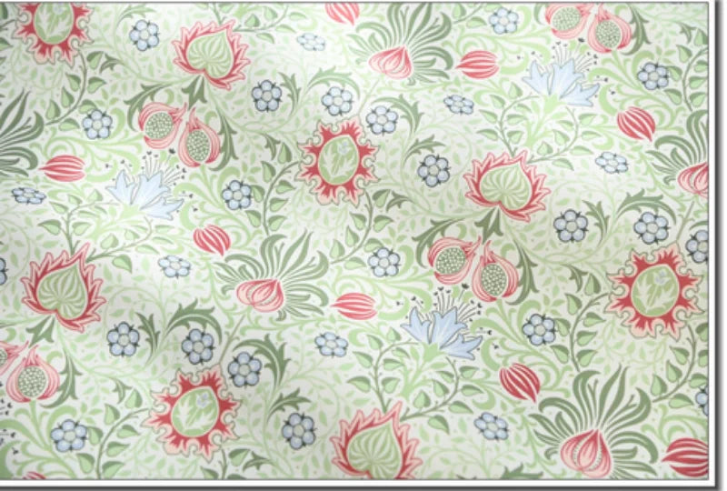 Fresh Floral Print 100% Cotton Canvas Fabric – 110cm Wide | Bags, Pillows, Quilting & Home Décor
