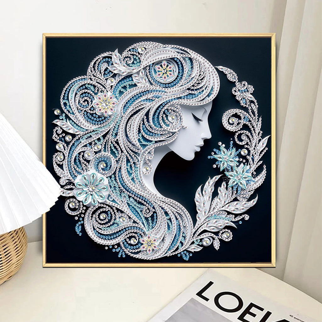 Special Shape Diamond Art Painting Kit – DIY 5D Crystal Mosaic | 30x30cm | Home Wall Décor & Gift