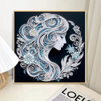 Special Shape Diamond Art Painting Kit – DIY 5D Crystal Mosaic | 30x30cm | Home Wall Décor & Gift