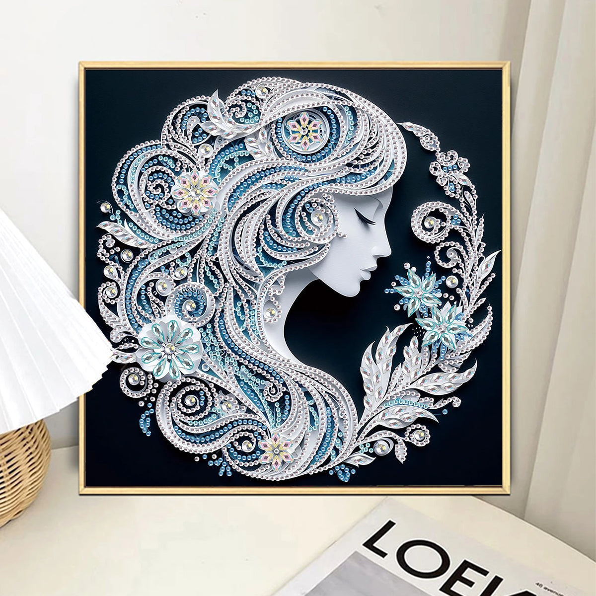 Special Shape Diamond Art Painting Kit – DIY 5D Crystal Mosaic | 30x30cm | Home Wall Décor & Gift