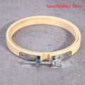 Bamboo Embroidery Hoop Circle