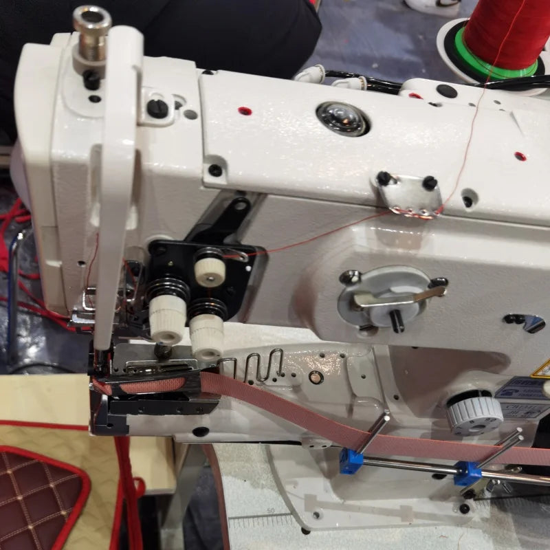 Industrial Car Floor Mat Sewing Machine – High Speed, Single/Double Needle, 1kW