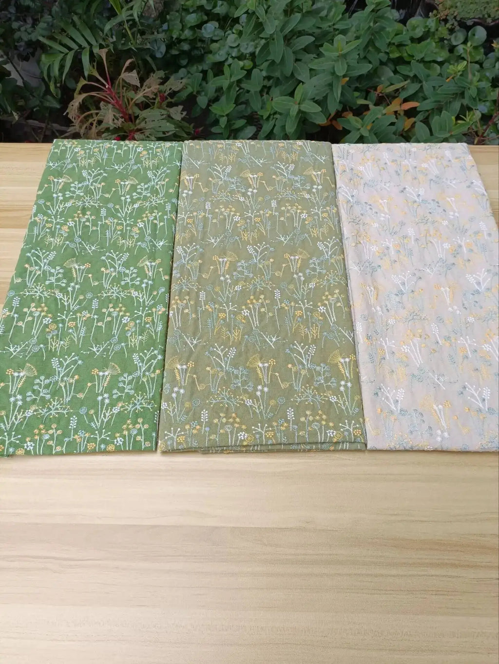 Heavy Floral Embroidery Brocade Fabric – 145 cm Wide (57 in)