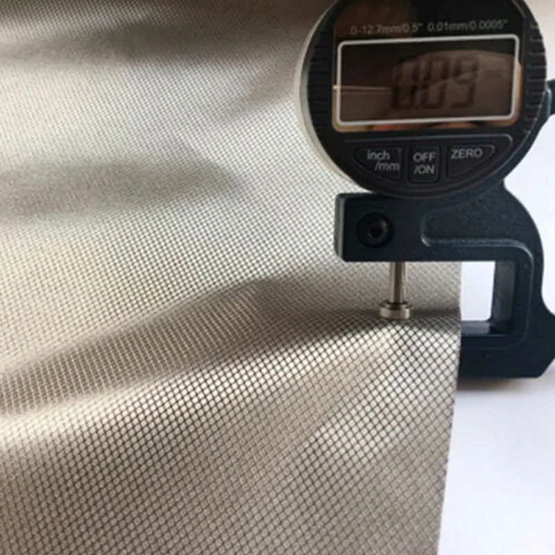 Faraday EMF & RFID Shielding Fabric – Nickel & Copper Coated | 200×145 cm (78.7×57 in)