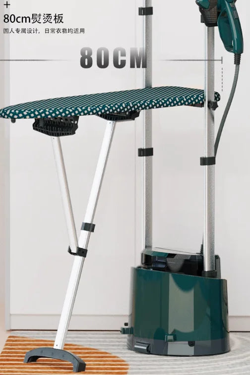 Hanging Steam Iron & Double-Pole Flat Ironing Board – Household Electric Ironing Station