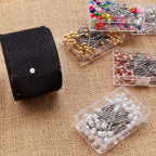 100-Piece Color Ball Head Sewing Pins — Stainless Steel Quilting & Fabric Pins