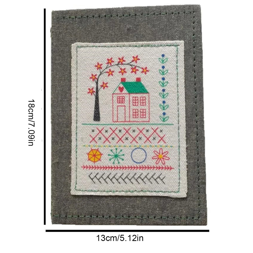 Embroidery Starter Kit with Instructional Book & Complete Toolkit