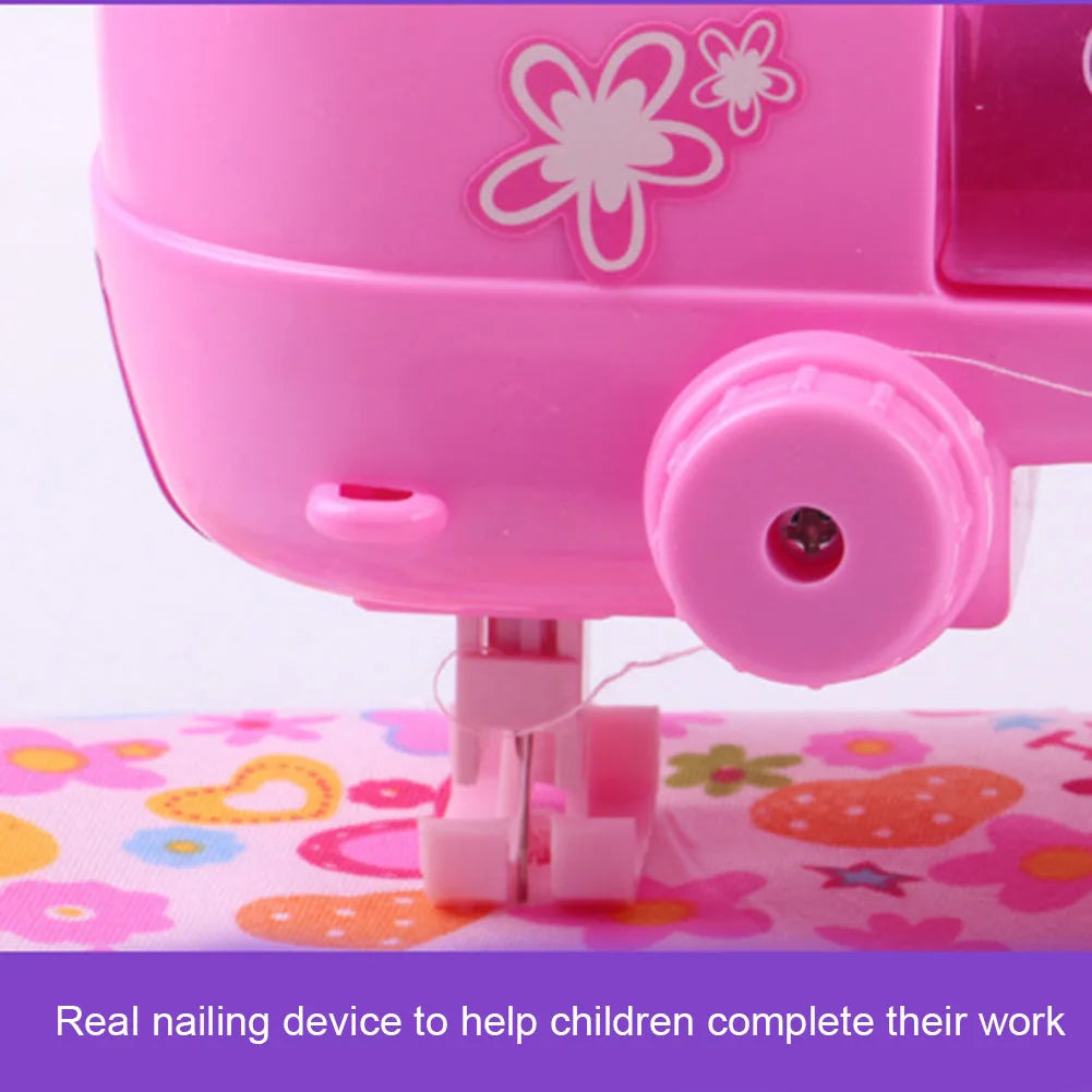 Children's Electric Sewing Machine – Real Stitching, Lights & Sound, Ages 7–14