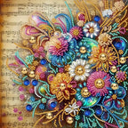 Kit de pintura de diamante de mariposa – Forma especial | 30x30cm (11.8" x 11.8")
