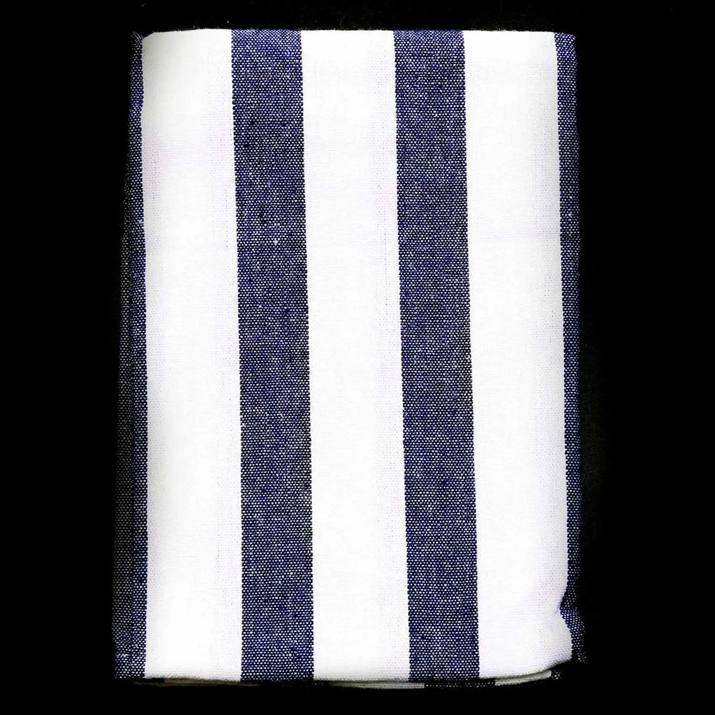 Blue & White Plaid Cotton Kitchen Towels – Set of 6 | 40x60cm Tea Towels & Dish Napkins