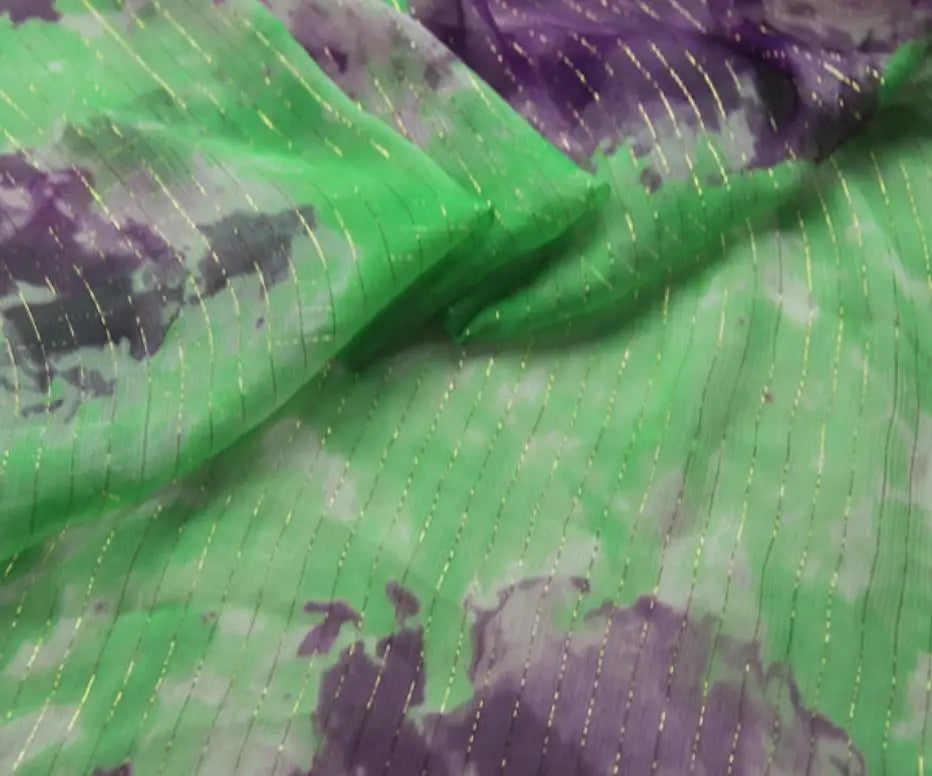Floral Print Silk-Cotton Blend Fabric – 135cm Wide, 9-10mm | Dresses, Blouses & Luxury DIY Sewing