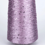 500G Hilo Fantasía de Lentejuelas Brillantes – Para Tejer a Mano y Ganchillo | Lentejuela de 3mm | 25 Colores