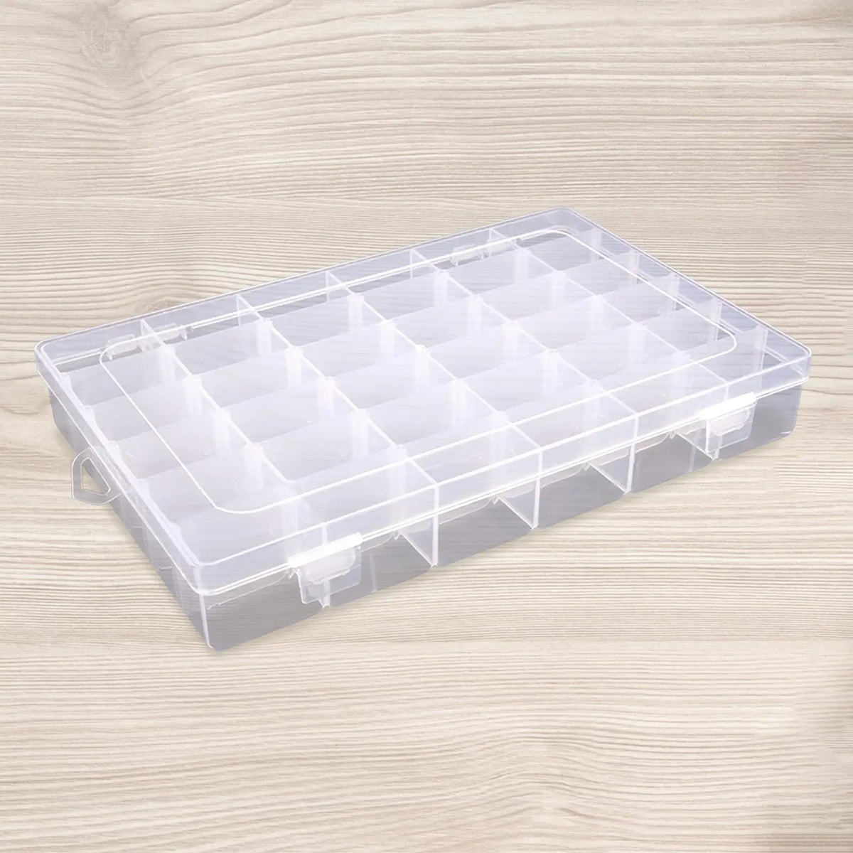 Sewing Thread Storage Box Organizer Portable Compartments Carry Case Empty Threads Spools Box for Beads Embroidery Threads