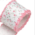 Moonstitched-Edge Printed Grosgrain Ribbon – 50-Yard Roll