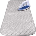 Magnetic Quilted Ironing Mat – 100% Cotton, 4-Magnet Non-Slip, Foldable Pressing Pad for Washer & Dryer