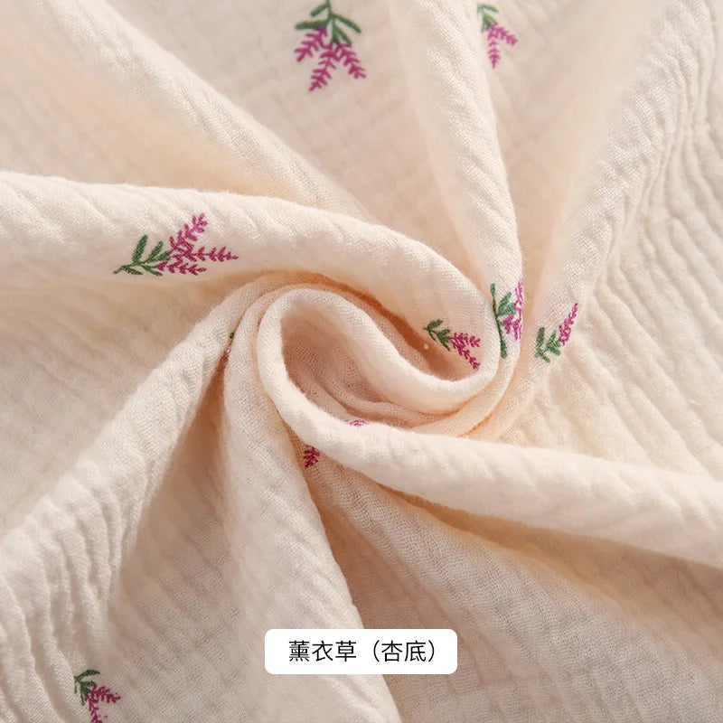 Double Gauze Cotton Fabric – Printed 132cm Wide | Baby, Quilting & Home Sewing