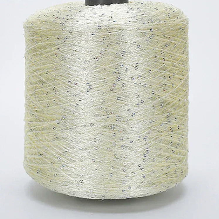 500G Glitter Fancy Yarn with Sequins – Hand Knitting & Crochet | 3mm Sequins | 25 Colors