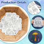 Hojas de Estabilizador de Bordado Soluble en Agua Stick & Stitch – Paquete de 4 | 29.5 cm x 20.8 cm