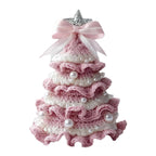 DIY Crochet Christmas Tree Kit – Yarn, Hook & Beads Included