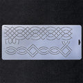 Plastic Patchwork Quilting Template & Stencil – Reusable PP Cutting Guide for Quilting, Embroidery & DIY Sewing