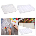 Sewing Thread Storage Box Organizer Portable Compartments Carry Case Empty Threads Spools Box for Beads Embroidery Threads