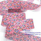 Floral Printed Fabric Ribbon – 10-Yard Roll
