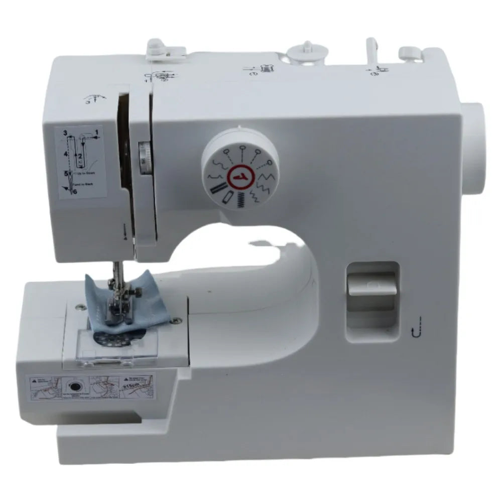 825 Semi-Auto Electric Sewing Machine – 12 Stitches, Beginner Friendly, All Fabrics