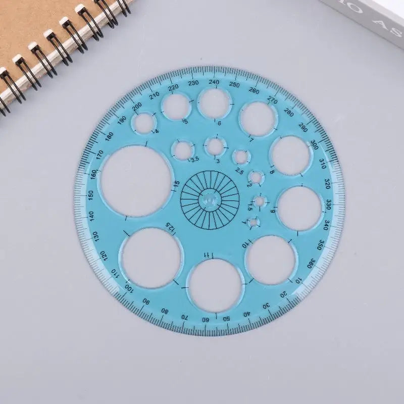Circle Size Template Ruler for Quilting & Appliqué Design – Quilling & Pattern Making Tool