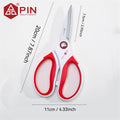 Tijeras resistentes de 20 cm - Cizallas multiusos de acero inoxidable para cuero, cuerda, tela y plástico
