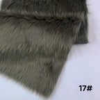 Tela de Pelo Sintético de 2.5cm de Largo – 30x50cm, Cosplay & Fursuit, 23 Colores