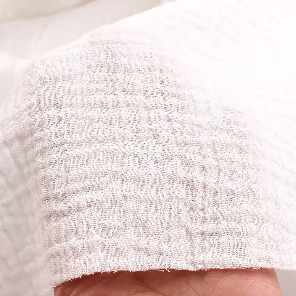 Wrinkle Gauze 100% Cotton Fabric | 52 Inches Wide | Sold by the Yard | Soft & Breathable