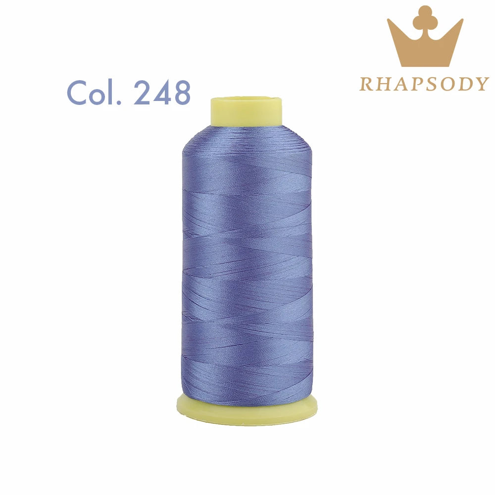 40WT Polyester Embroidery Thread – 5000 Meters per Spool | 128 Colors for Machine & Hand Embroidery