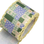 Moonstitched-Edge Printed Grosgrain Ribbon – 50-Yard Roll