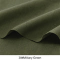 Solid Color Faux Cotton Linen Fabric — 135cm Wide | Soft & Breathable