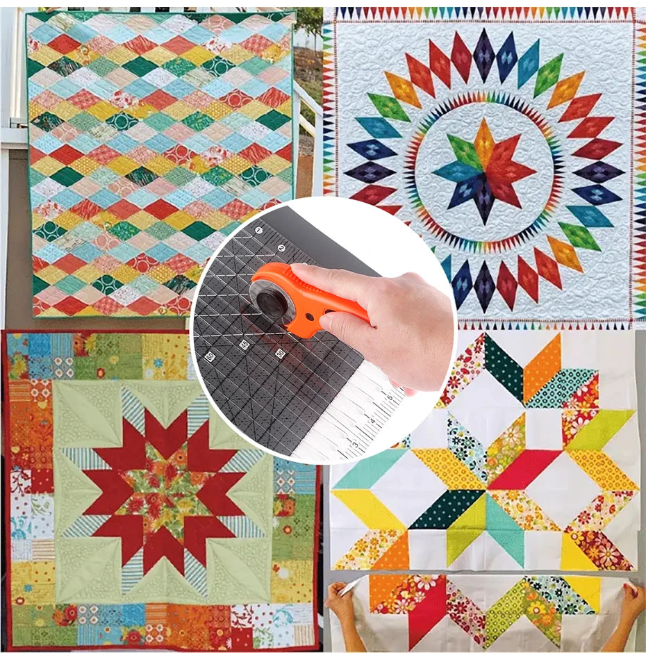 Slotted Acrylic Fabric Strip Cutting Ruler – Quilting Patchwork Template for Precise Strip Cuts