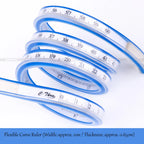 Flexible Curve Ruler – Bendable Double-Sided Soft Ruler for Garment Pattern Making & Sewing | 30–60cm
