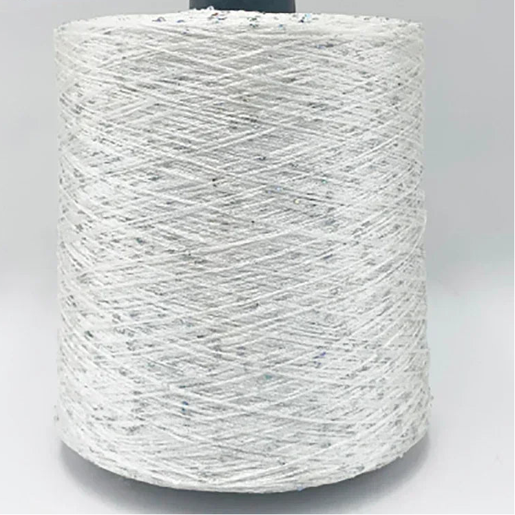 500G Glitter Fancy Yarn with Sequins – Hand Knitting & Crochet | 3mm Sequins | 25 Colors
