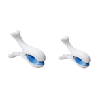 Clips de tela con forma de pez para bastidores de bordado y acolchado