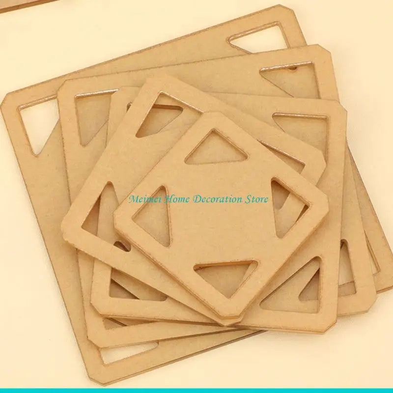 5-Piece Acrylic Quilting Template & Patchwork Ruler Set