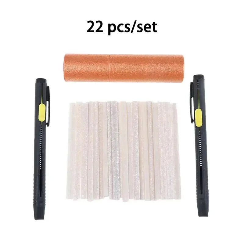 Lápices de tiza invisibles para sastres, patchwork, rotuladores de tela que desaparecen para manualidades, costura, accesorios de tiza para marcar