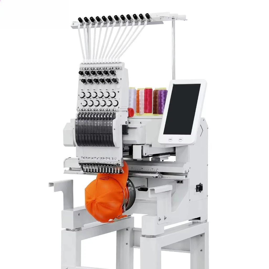 Single Head Multi-Needle Embroidery Machine | 350×230mm | Computer Controlled