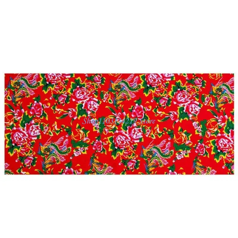 Floral Print Poly-Cotton Sateen Fabric | 160cm Wide | 7 Colors | Quilting, Clothing & Home Decor
