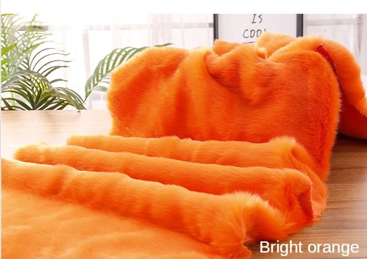 Faux Fur Plush Fabric – Thick 100% Polyester, 180cm Wide, Sold by the Meter – For Coats, Bags, Scarves & Winter Crafts