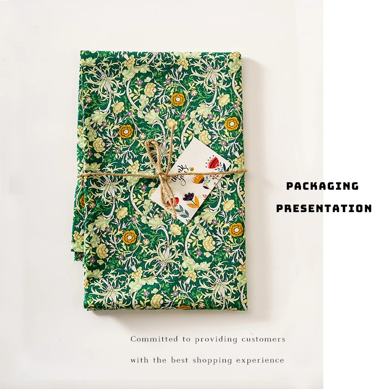 Fabric - 40 Precut Strips (6.35 X 49.78 cm) for Quilting And Sewing, 20 Floral Prints Assortment, 100% Material,