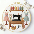 Sewing Shop Embroidery Starter Kit – DIY Beginner Embroidery Kit