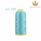 40WT Polyester Embroidery Thread – 5000 Meters per Spool | 128 Colors for Machine & Hand Embroidery