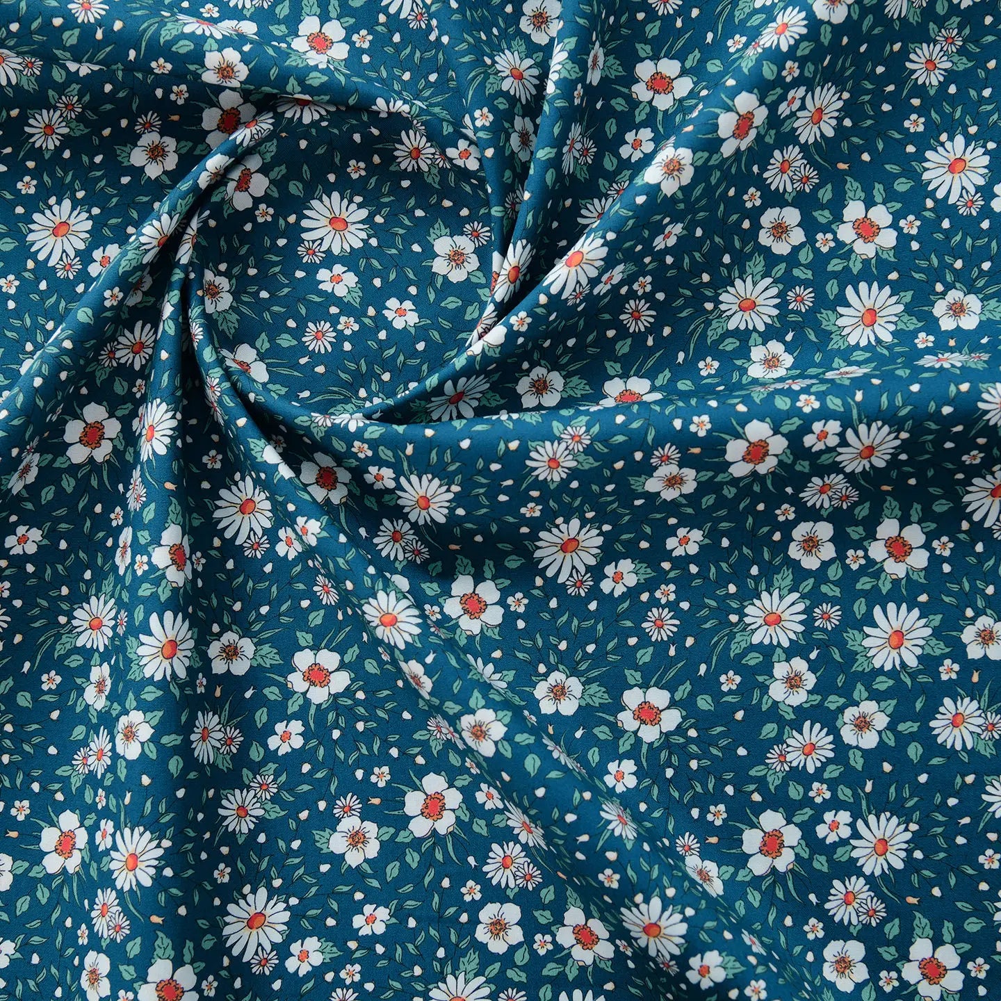 Printed Cotton Poplin Fabric By the Meter – Soft Breathable 100% Cotton for Quilting, Clothing & DIY