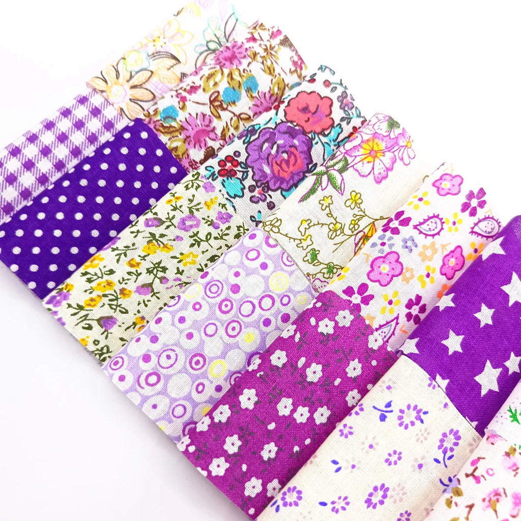 Fabric - 40 Precut Strips (6.35 X 49.78 cm) for Quilting And Sewing, 20 Floral Prints Assortment, 100% Material,